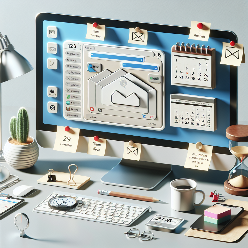 "Email management best practices infographic showcasing tips for organizing, prioritizing, and managing inbox efficiently for improved productivity."