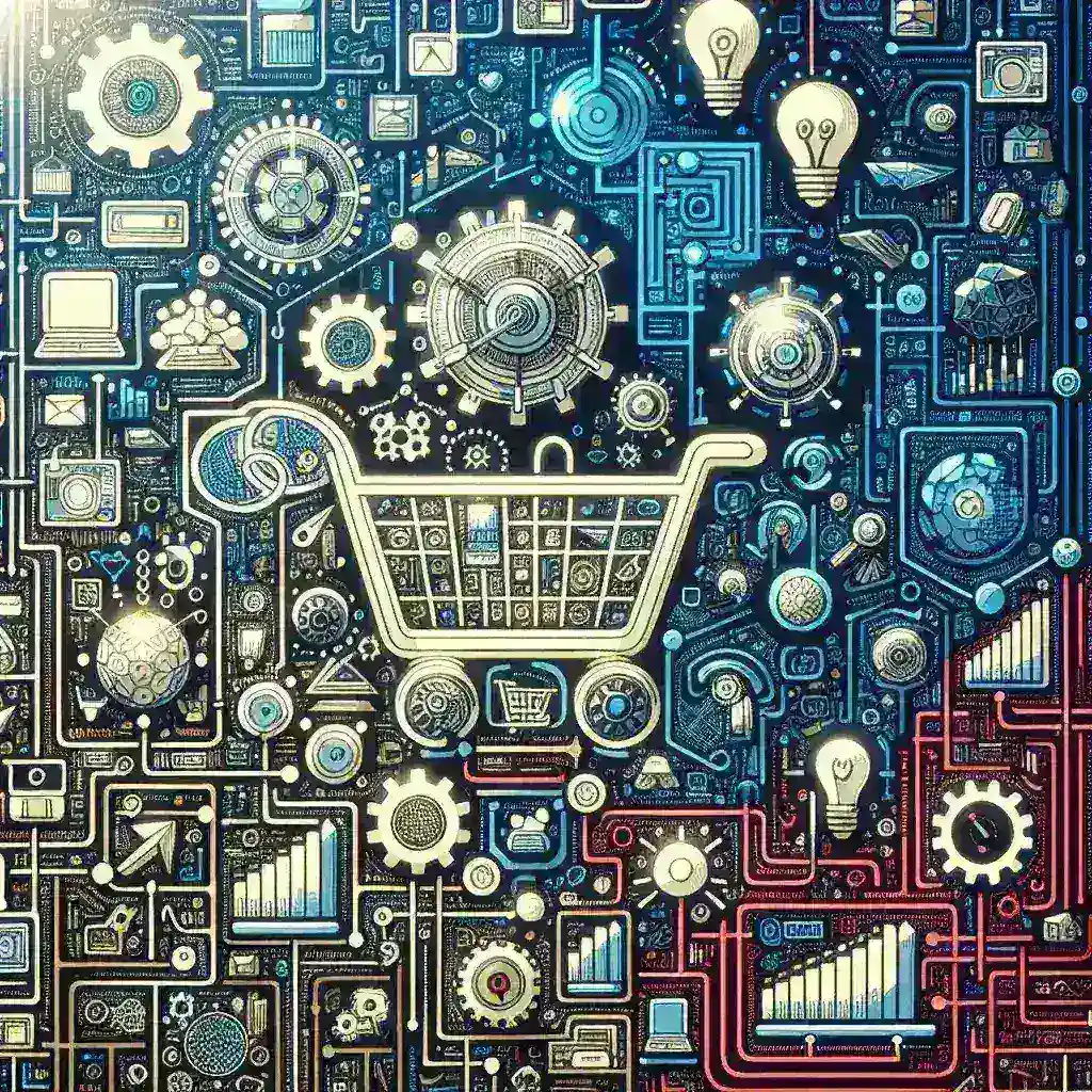 "Infographic illustrating key challenges and innovative solutions in scraping eCommerce sites, highlighting tools, techniques, and best practices for efficient data extraction."